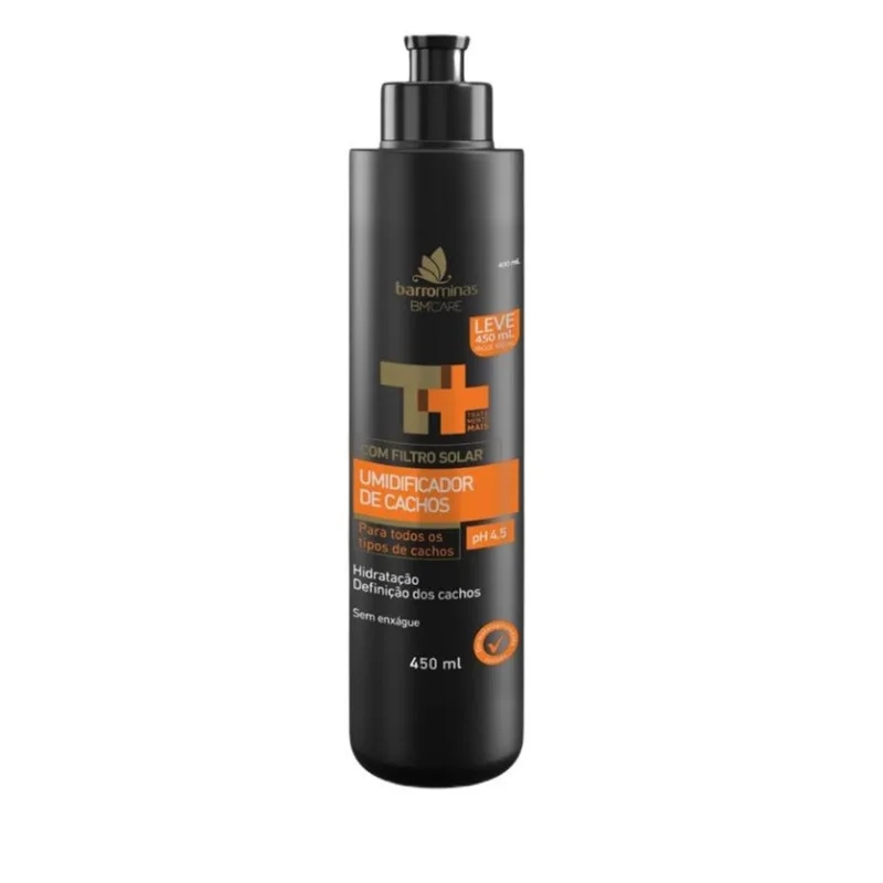 Umidificador para Todos os Tipos de Cachos barrominas 450ml