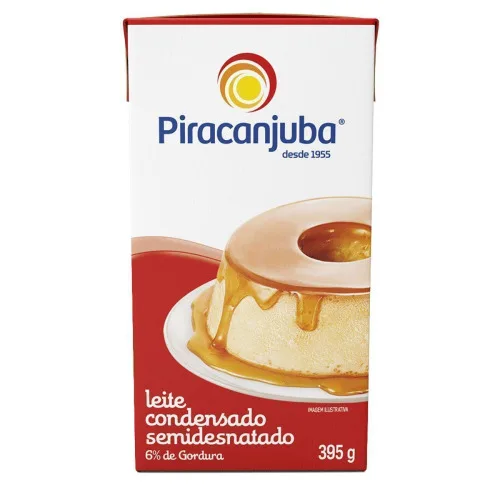 Leite Condensado Piracanjuba Caixa 395g - PIRACANJUBA - Mercearia