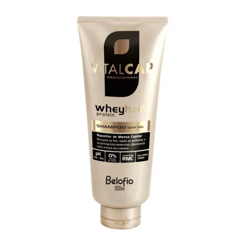 Vital Cap Whey Protein Hair Shampoo - PROTEIN - Higiene E Beleza