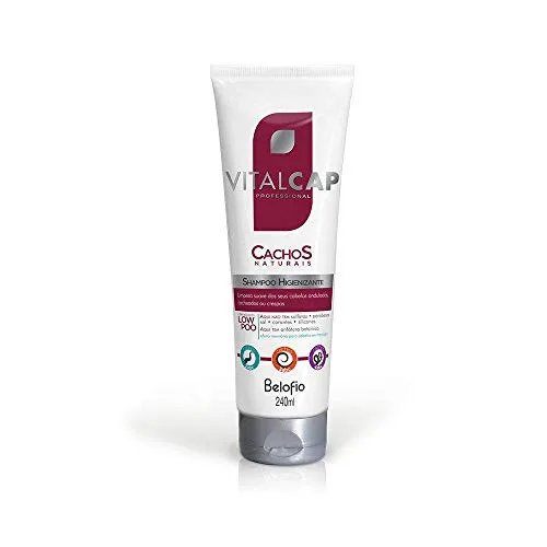 Sh Vitalcap Cachos Naturais 240ml - BELOFIO - Higiene E Beleza