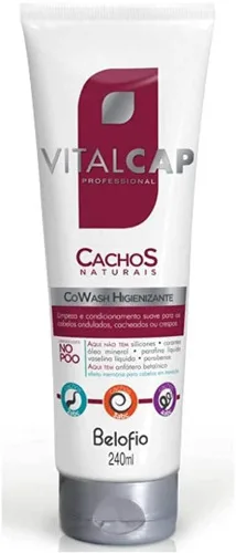 Condic Vitalcap Cachos Naturais 240ml - BELOFIO - Higiene E Beleza