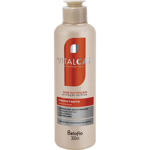 Vital Cap Sos Nutricao Hidr S/enx Cab Sec/da - Higiene E Beleza