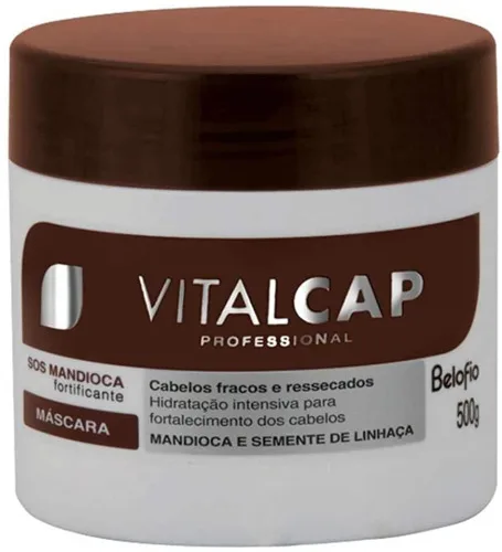 Vital Cap Sos Mandioca Masc Cab Fracos/ressec - BELOFIO - Higiene E Beleza