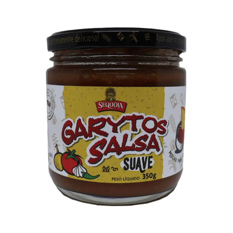 Molho Salsa Garytos Suave Vidro 350g