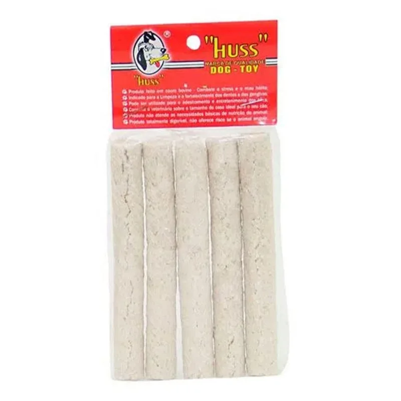 OSSO HUSS PALITO EXTRUSADO 15mm c/ 5 unidades