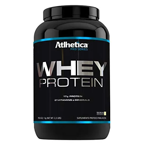 Whey Protein 1kg Baunilha Atlhetica - ATLHETICA SUPLEMENTOS