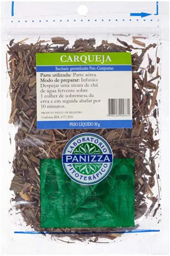 Cha Panizza Carqueja 30gr - PANIZZA - Mercearia