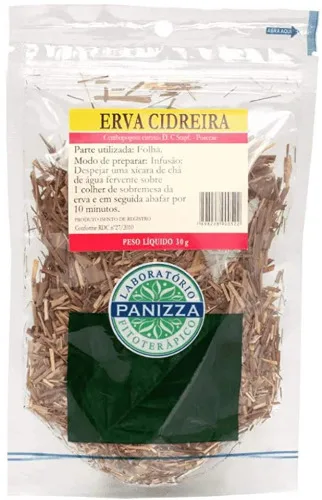 Cha Panizza Erva Cidreira 30gr - PANIZZA - Mercearia
