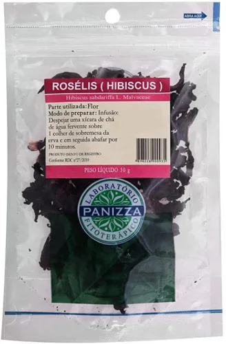 Cha Panizza Roselis 30gr - PANIZZA - Mercearia