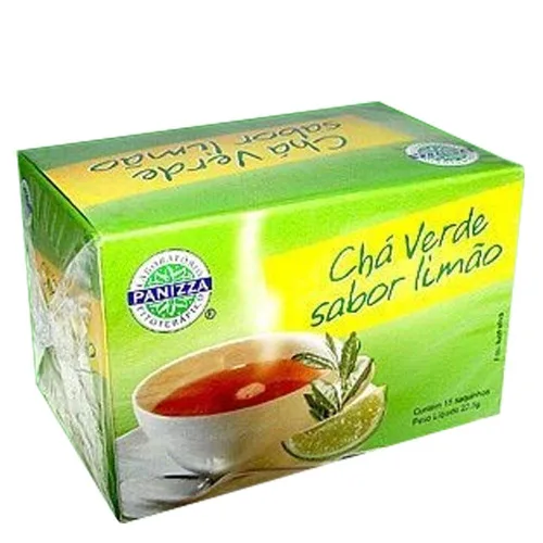 Cha Verde Sabor Limao Sache Panizza - PANIZZA - Mercearia