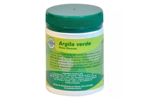 Argila Verde 200gr Panizza - PANIZZA - Higiene E Beleza