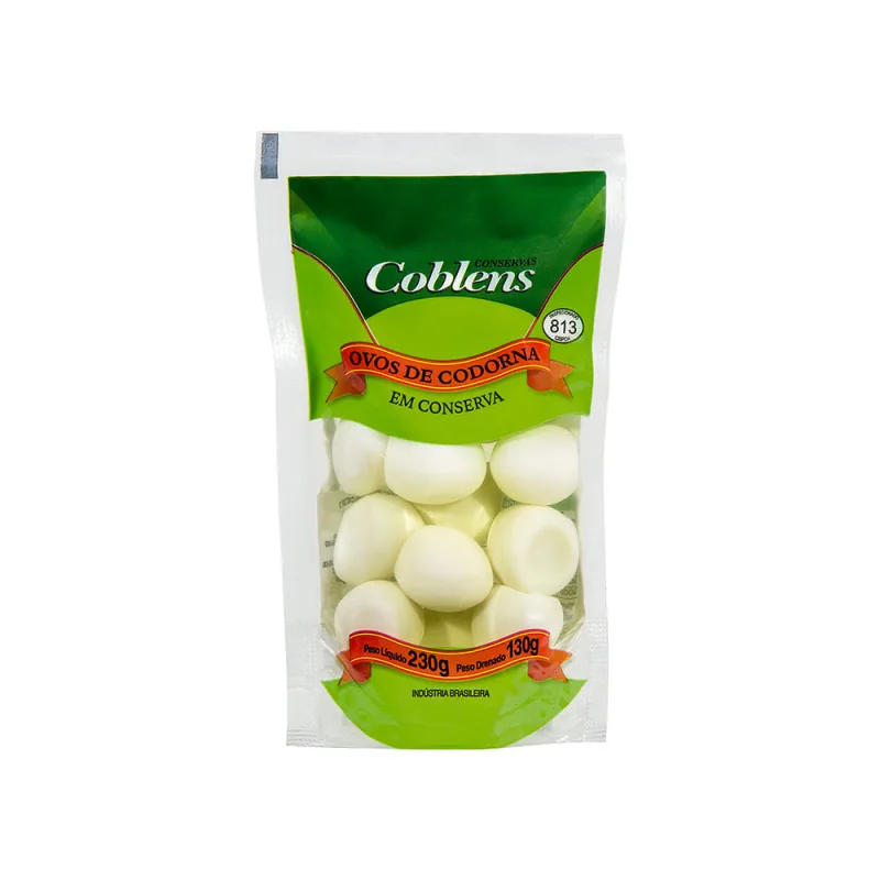 Ovos de Codorna Coblens 130g - Coblens