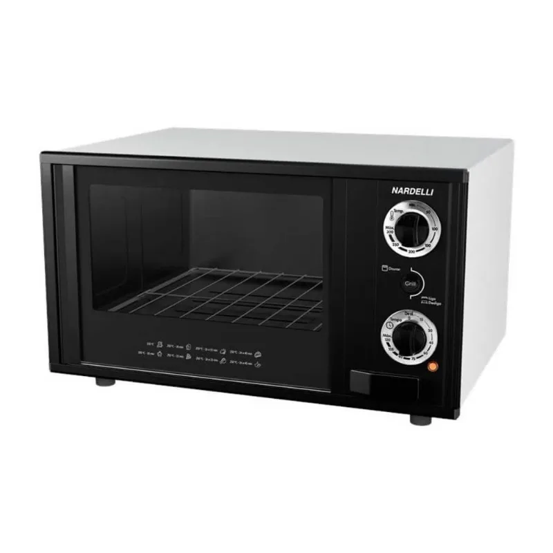 Forno Elétrico Nardelli NX50 Grill 50 Litros 1700W Preto - 220V