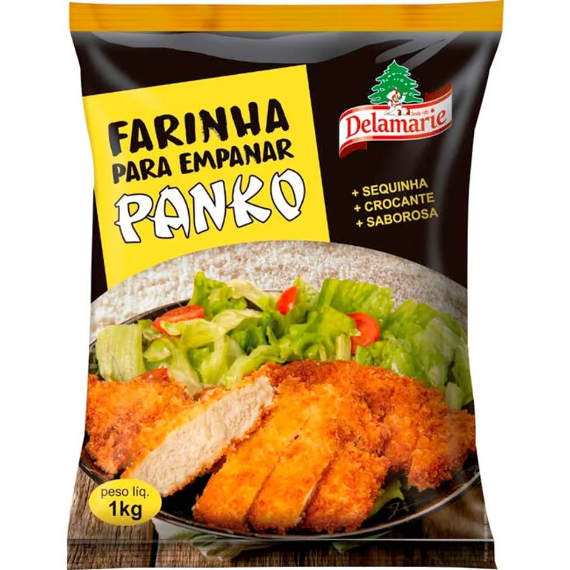 Farinha Panko Delamarie 1kg