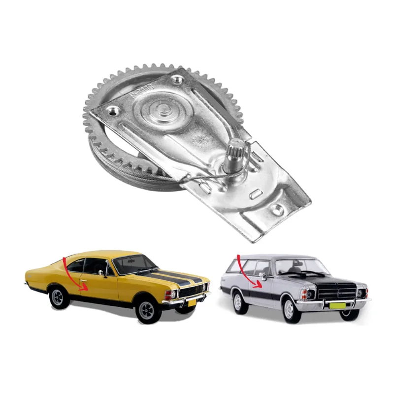 Máquina Vidro Manual Dianteira Opala Caravan Zinni e Guell Direito