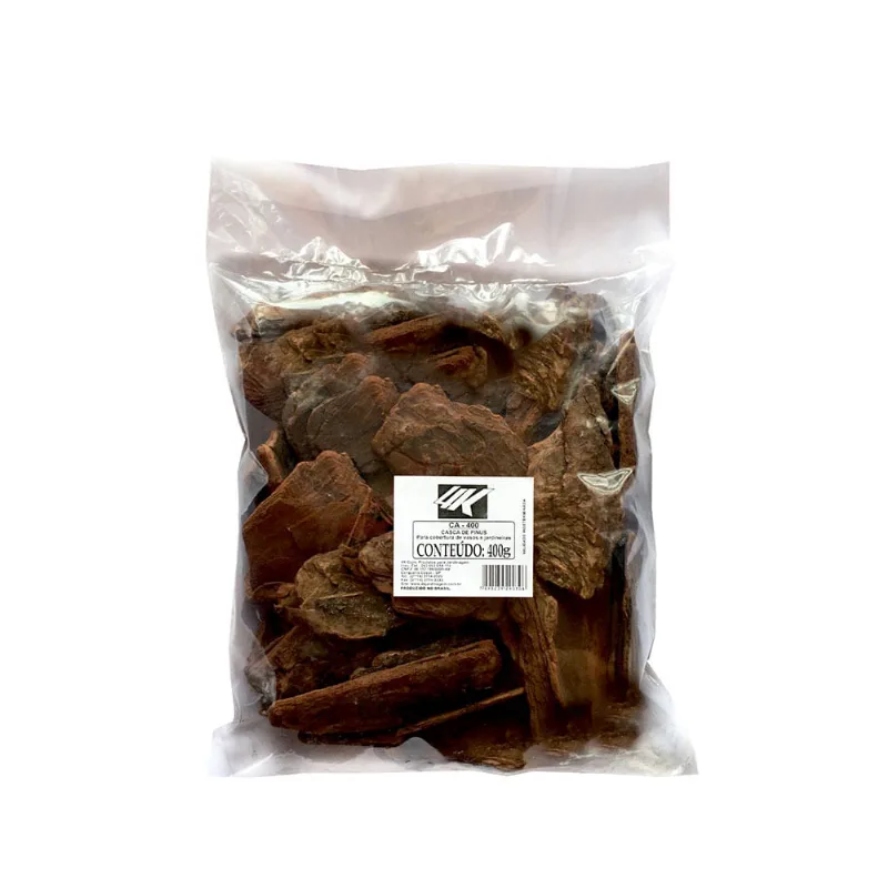Casca de Pinus Natural Quatro K 400 g