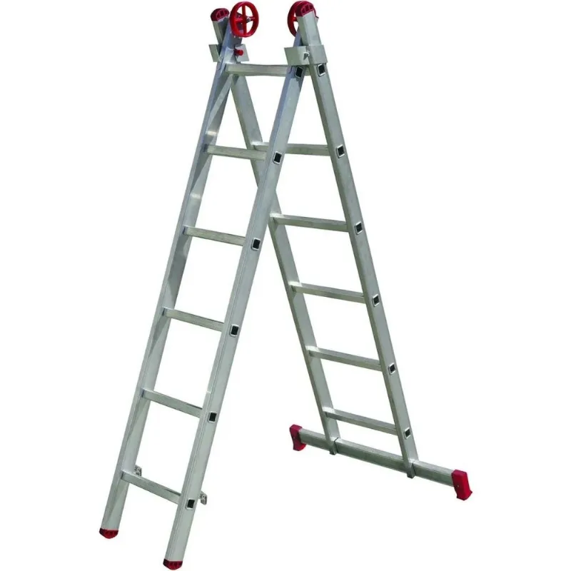 Escada De Alumínio Extensiva Dupla 3,30 M Worker 2/6