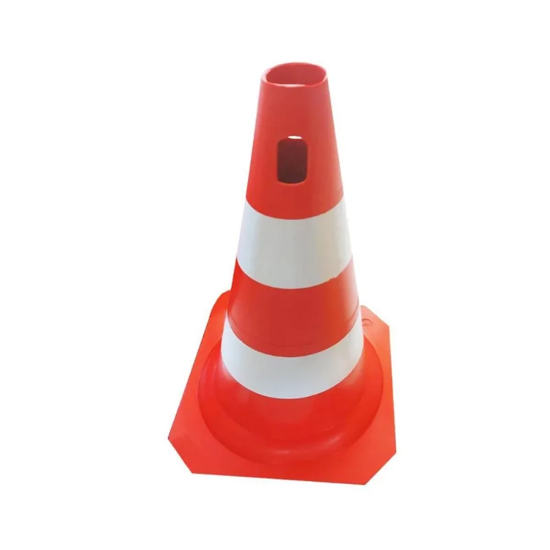 Cone De Sinalização Segurança Laranja E Branco 50cm Ledan