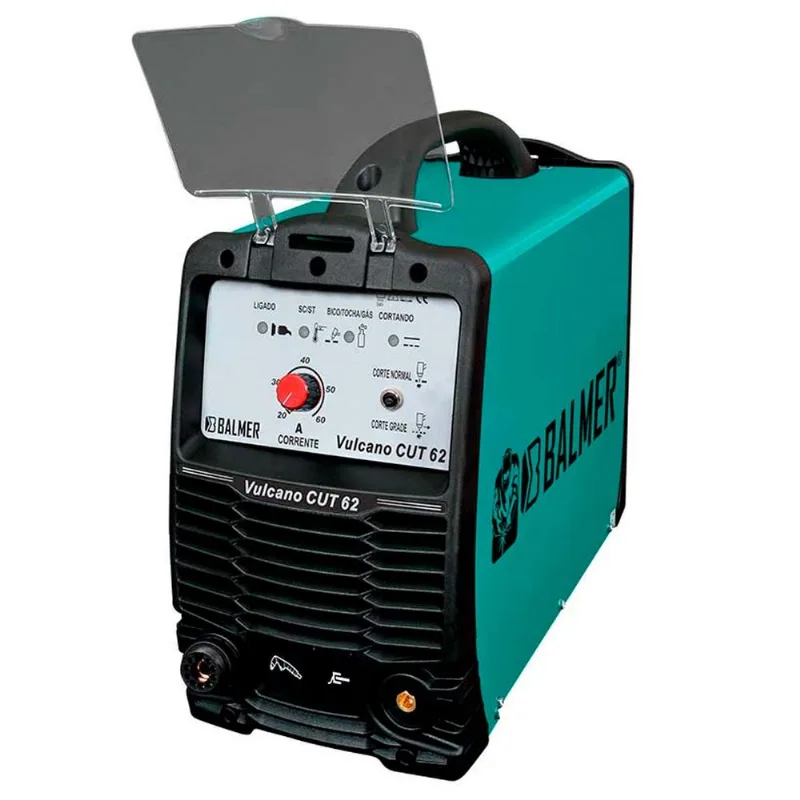 Máquina de Solda Inversora Balmer Vulcano CUT 62 com Tocha 380V