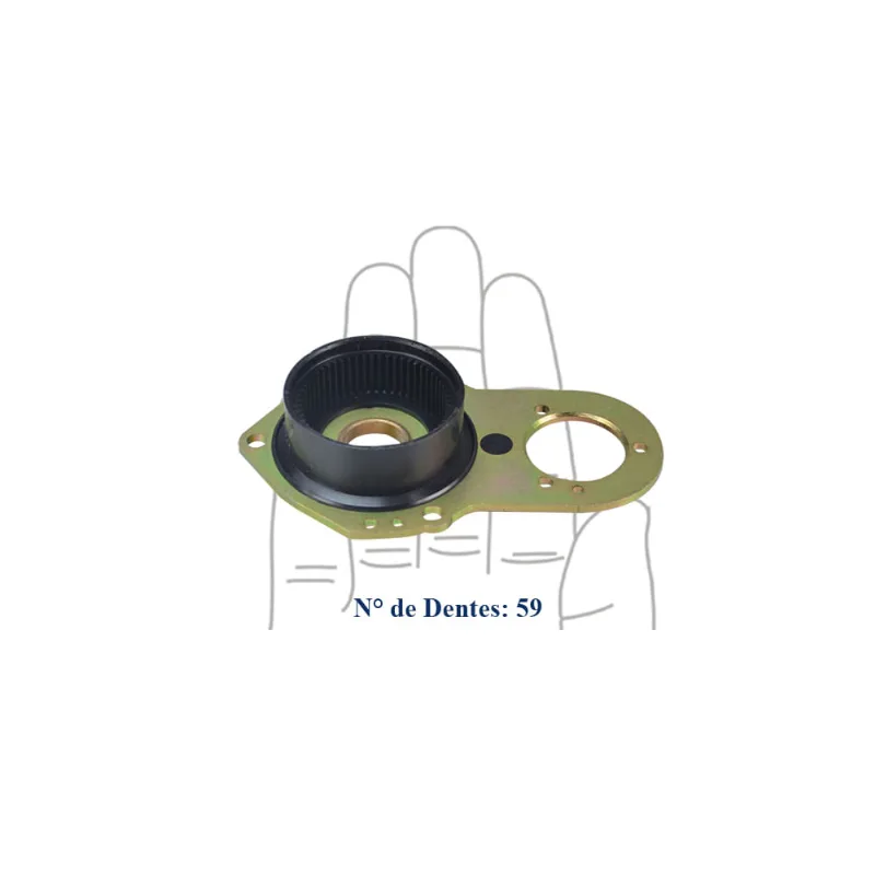 Reparo Planetária Motor Partida Valeo 59 Dentes Unifap