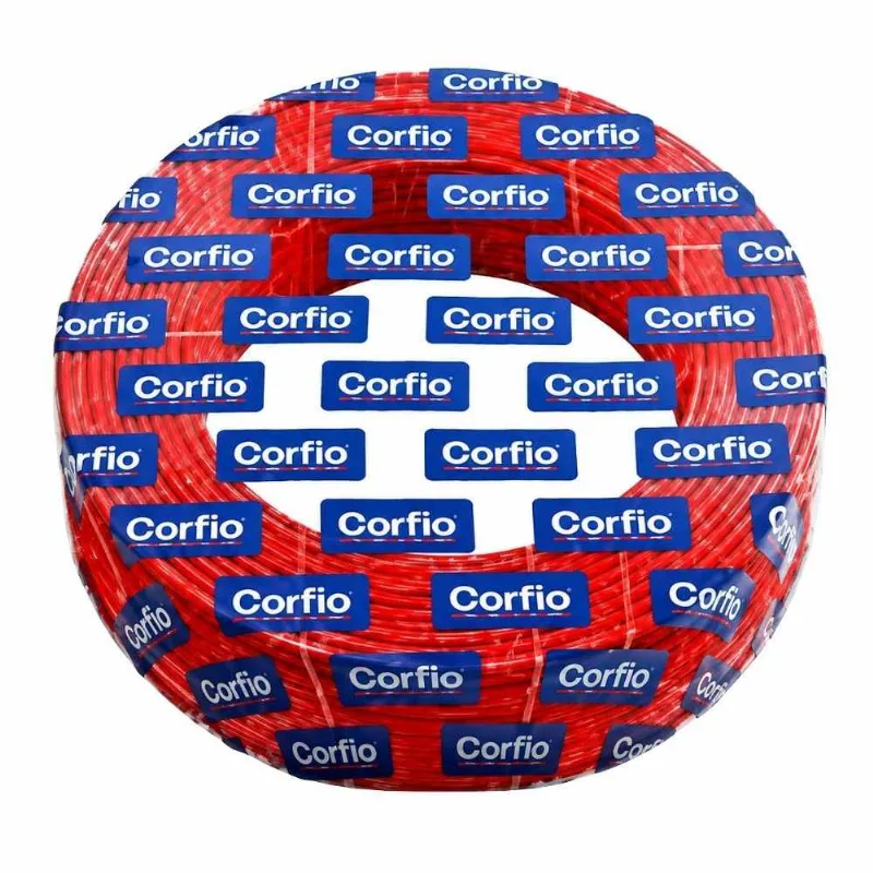 Cabo Flexível 2,5mm² 750V 25 Metros Corfio Cabo Flexível 2,5mm² 750V Vermelho 25 Metros Corfio