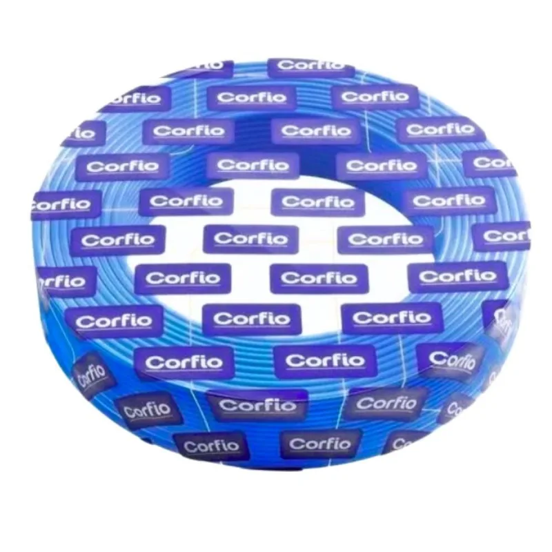 Cabo Flexível 10mm² 750V 25 Metros Corfio Cabo Flexível 10mm² 750V Azul 25 Metros Corfio