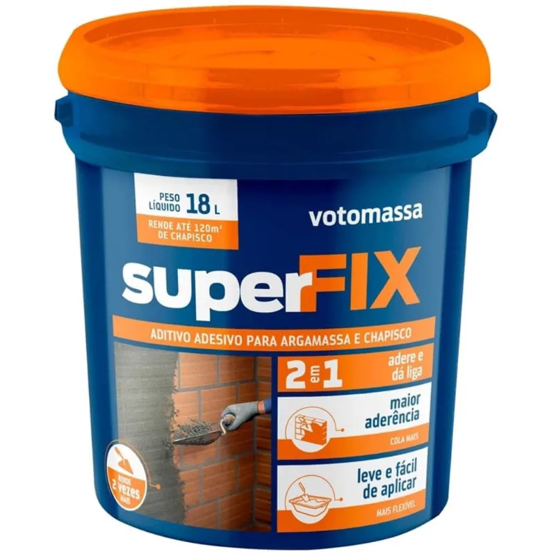 Aditivo de Aderência Superfix com 18 Litros - 8021015 - votarantim