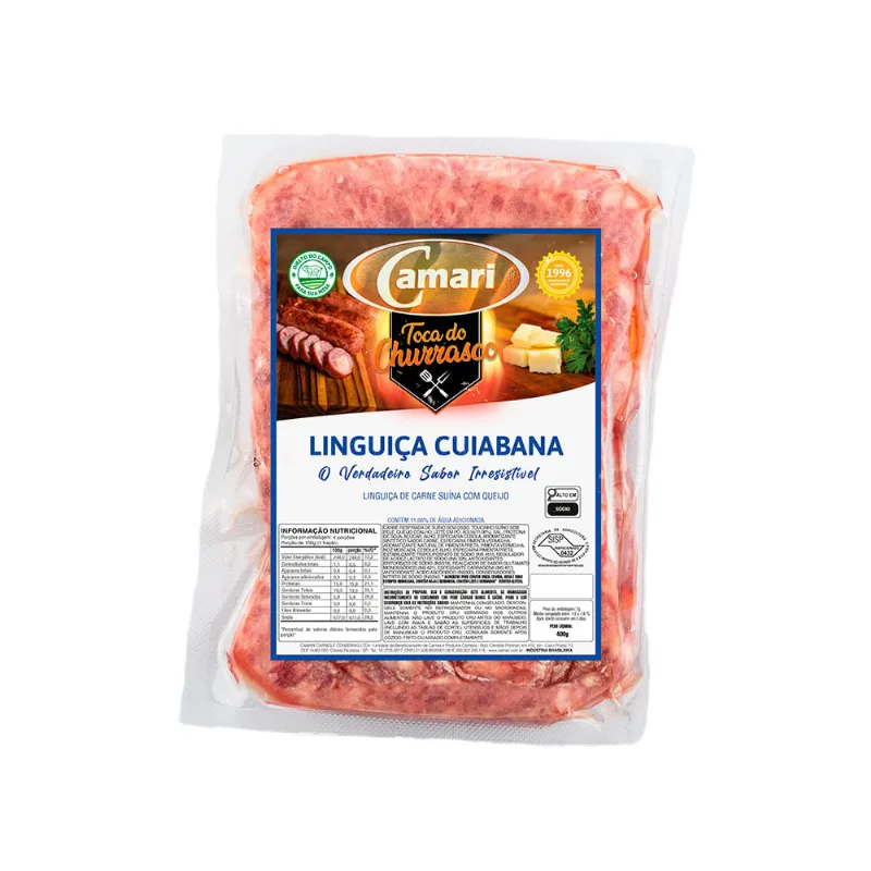 Linguiça Cuiabana Camari 400g