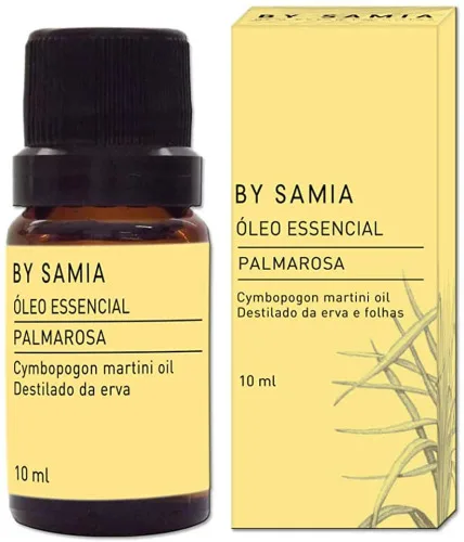 Oleo Essencial Palmarosa 10ml By Samia - BY SAMIA - Perfumaria