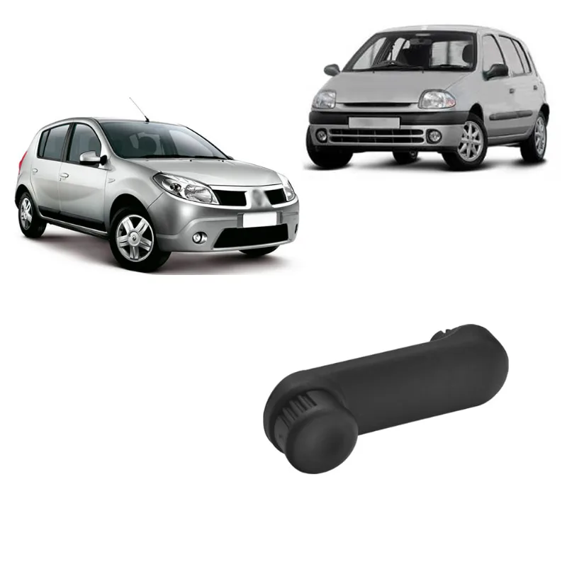 Manivela Vidro Clio 99/ Sandero Logan Daily 07/ Preta Anxt
