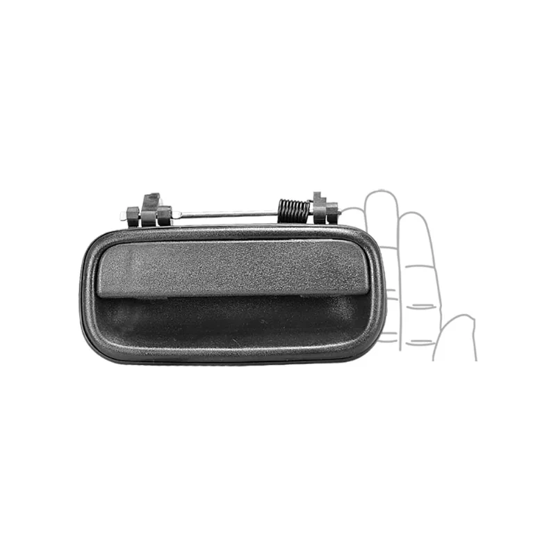 Maçaneta Externa Traseira Toyota Hillux 1992 até 2005 Lado Direito Anxt