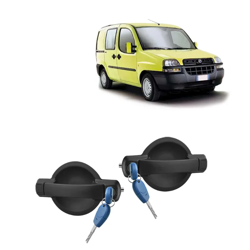 Maçaneta Externa Porta Lateral Correr Doblo 02/ Com Chaves Anxt Direito