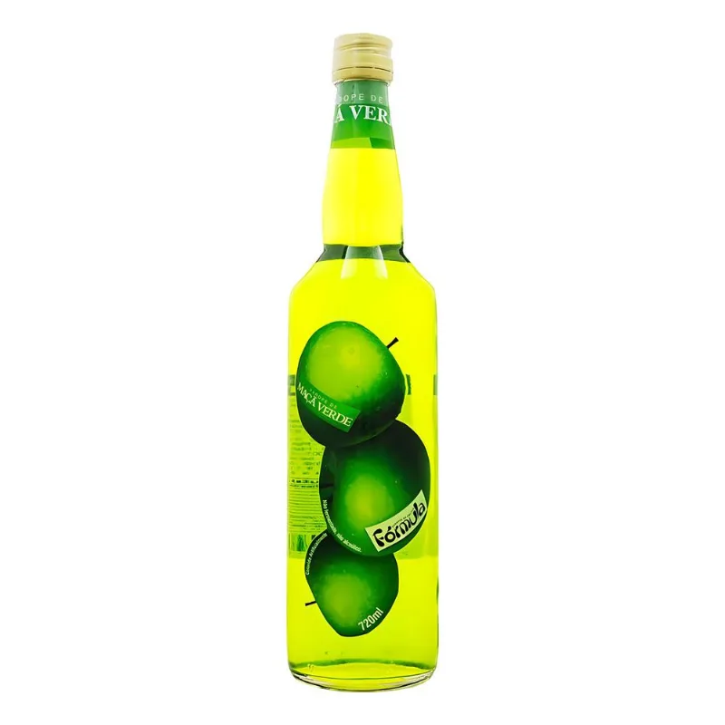Xarope Maçã Verde Fórmula Garrafa 720ml