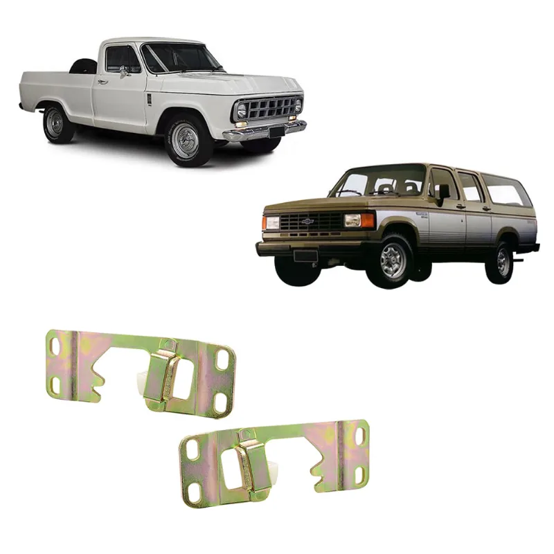 Batente Porta GM Caminhão 65/85 Pick-up D10 Veraneio 65/89 Anxt Esquerdo