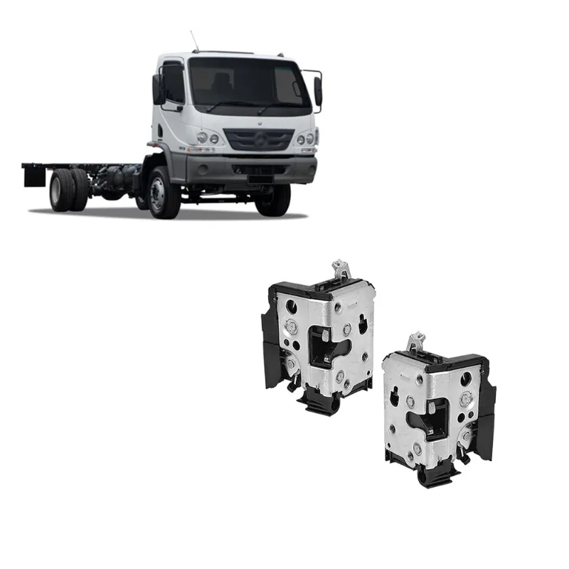 Fechadura Porta Dianteira Caminhão MB 97/ 1620 Accelo Anxt Direito