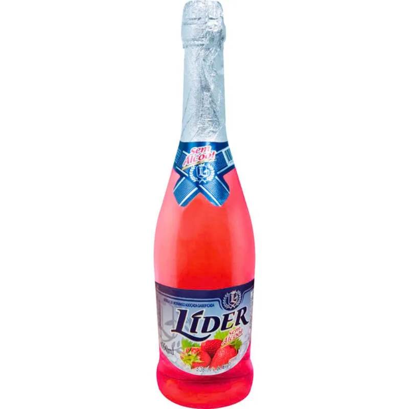Sidra sem Álcool Líder Morango 660ml