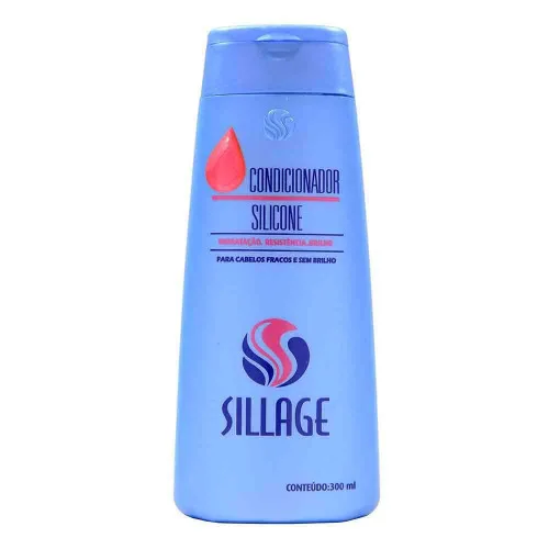 Sillage Condicionador Silicone - SILLAGE - Higiene E Beleza
