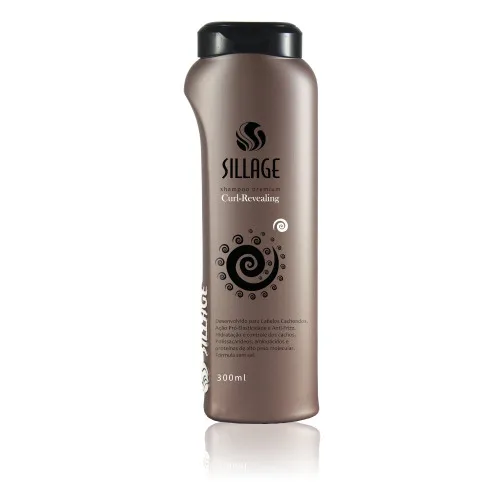 Sillage Cacheados Sh 300ml - SILLAGE - Higiene E Beleza