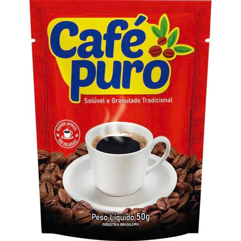 Café Puro Solúvel 50g
