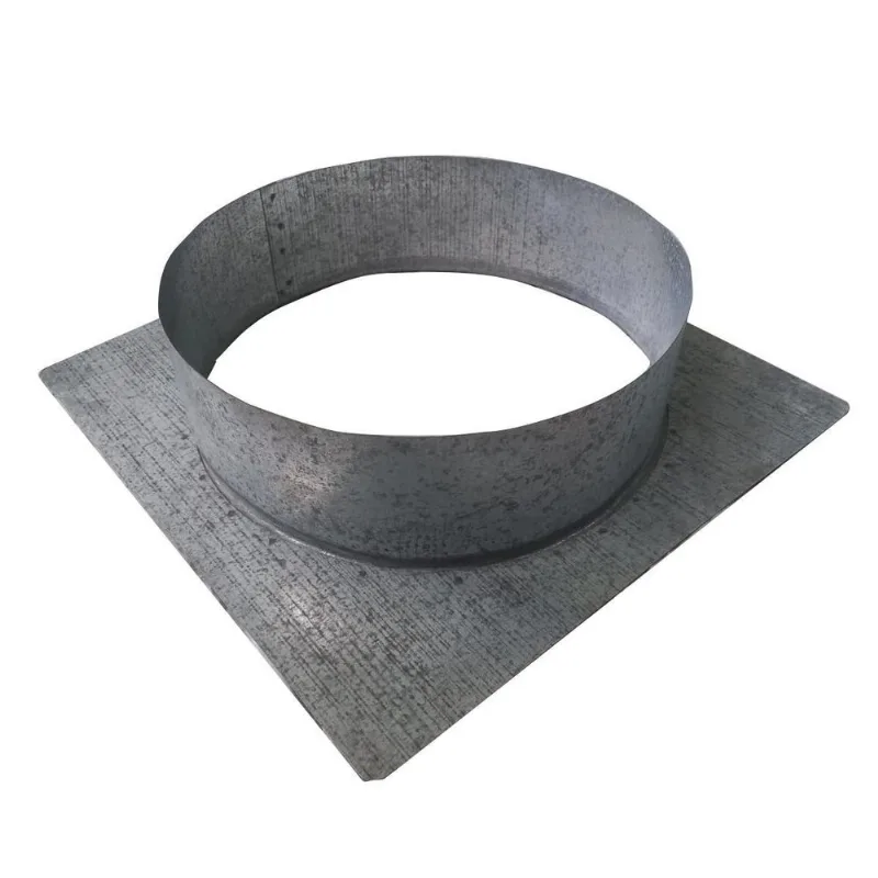 Adaptador Duto 9 30x30 Galvanizado Chaminé Churrasqueira