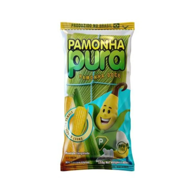 Pamonha Doce Sem Lactose Pamonha Pura Pacote 180g