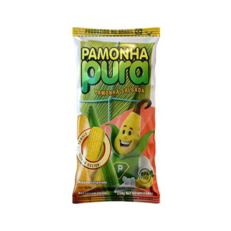 Pamonha Salgada Sem Lactose Pamonha Pura Pacote 180g
