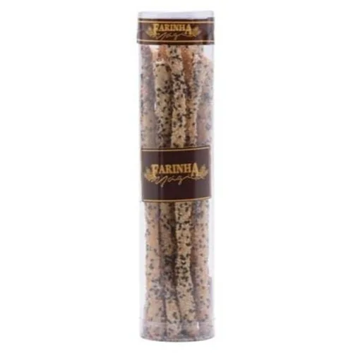 Palitos Grissini Tubo Gergelim 180g Geral - FARINHA MAGICA - Mercearia