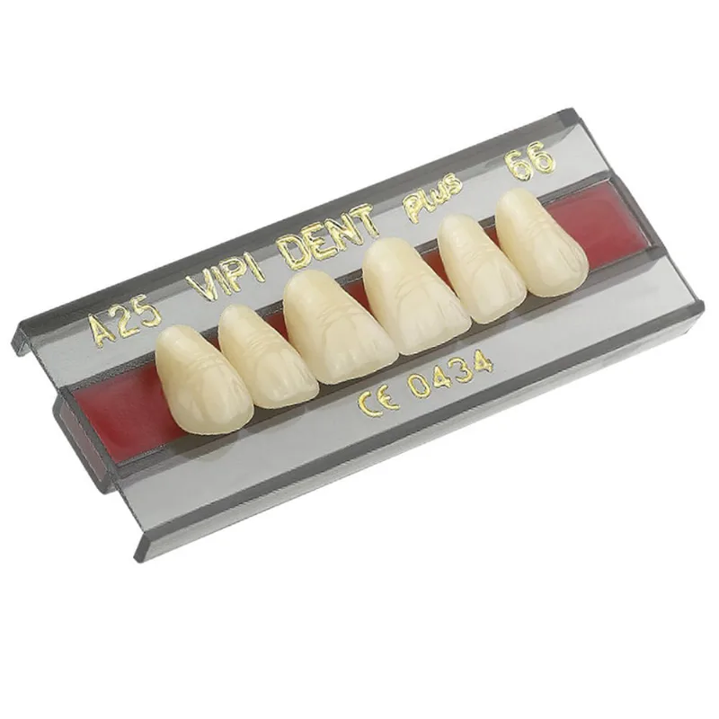 Dente Vipi Dent Plus Anterior Superior - VIPI 266 Cor 62 (Cód. 25.3052)