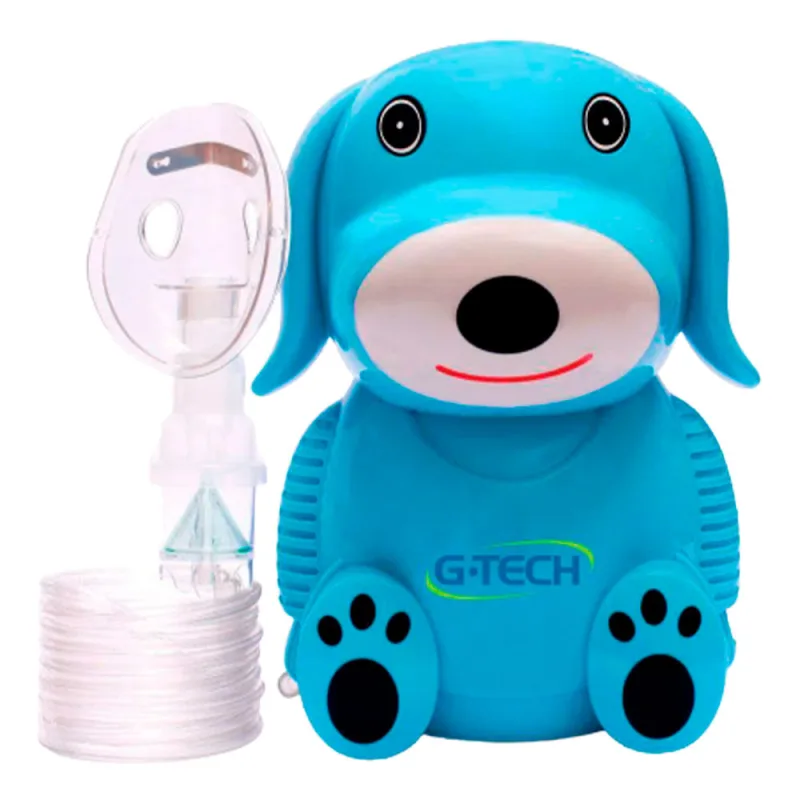 Inalador e Nebulizador G-Tech Dog Azul Bivolt - G-Tech - Inalador