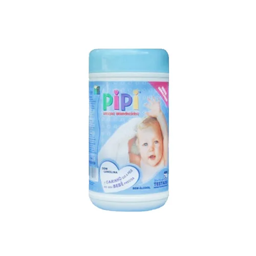 Lenco Umid Pipi Azul Pote 12x70unidade - Higiene E Beleza