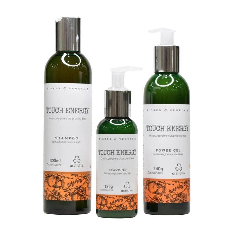 Kit Touch Energy Flores & Vegetais