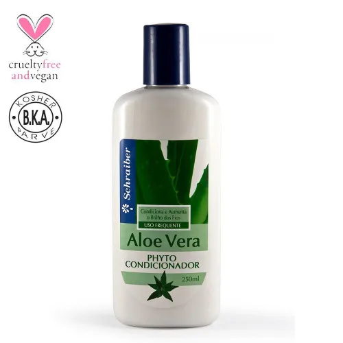 R Cond Aloe Vera 250ml Schraiber - SCHRAIBER - Higiene E Beleza