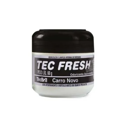 Odorizador Tec Fresh Carro Novo 60gr - FRESH - Limpeza