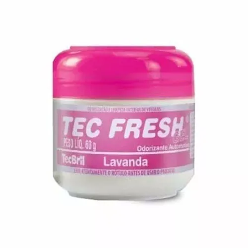 Odorizador Tec Fresh Lavanda 60gr - FRESH - Limpeza